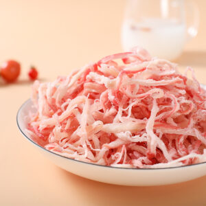 High Quality Cheap Price Delicious Spicy Snack Raw Materials Dried Squid Fin Strips with Crab Taste Fresh Premium Quality Nutritional Seafood