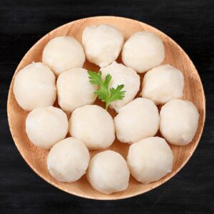 2025 Certified Fish Curd Ball Filled with Shrimp Slime Sea Foods Hot Pot Foods Noodles