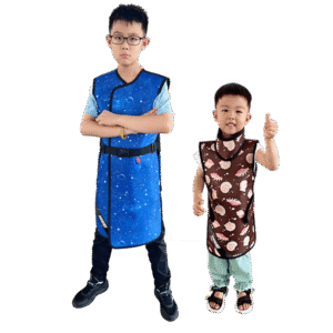 Adult Xray Protective Lead Apron with High Collar for X-ray Radiation for children